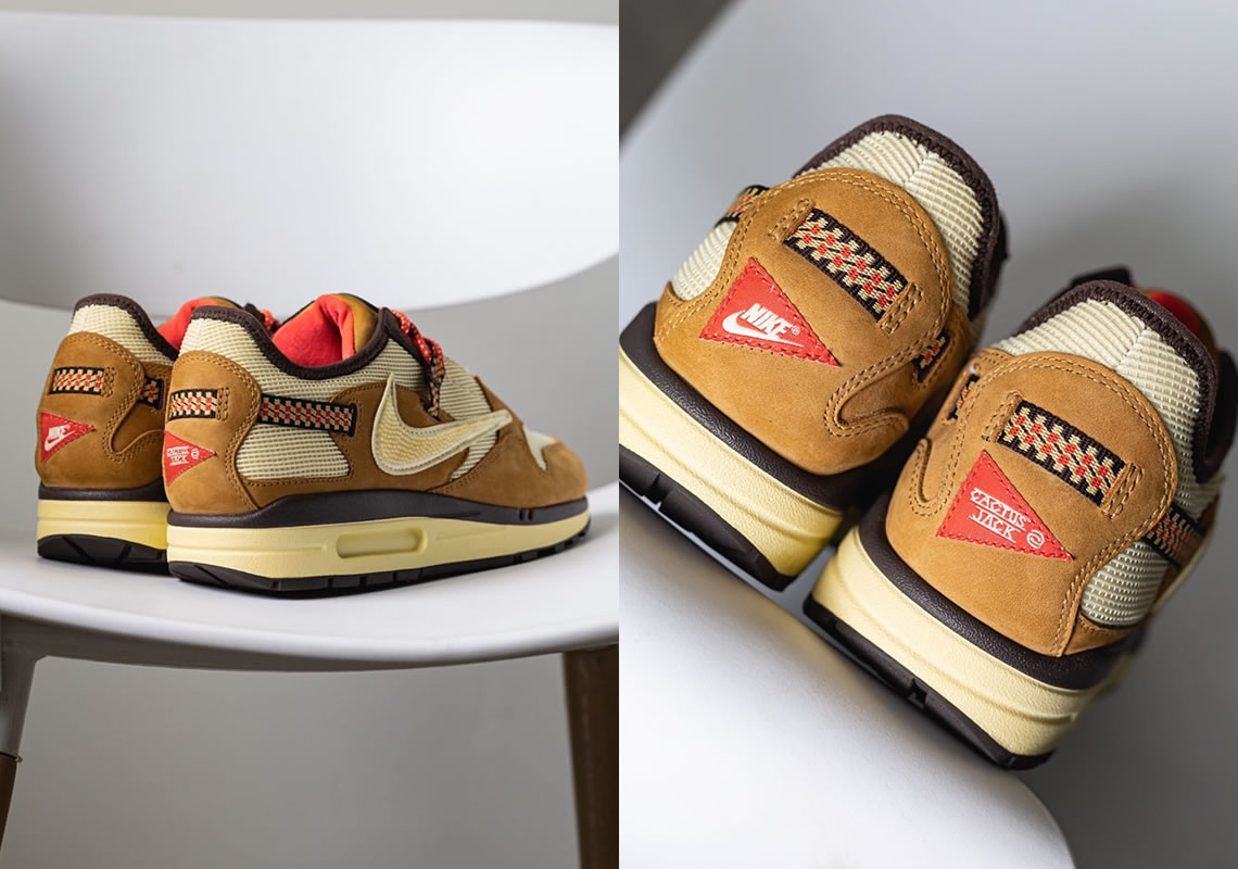 Travis Scott Nike Air Max 1 Wheat Do9392 701 (5) - www.newkick.vip